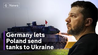 German foreign minister will not stop Poland sending tanks that it made to Ukraine [upl. by Sethrida556]