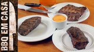 RECEITA DE BIFE DE TIRA PICANHA [upl. by Ranitta]