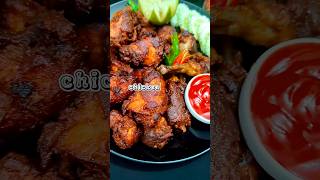 Easy chicken fry recipe shorts snacks food foryou [upl. by Aylatan]