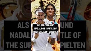 Wisst ihr noch als Federer und Nadal das “Battle of the Surfaces” spielten shorts [upl. by Anidal]