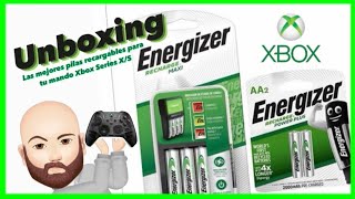 Unboxing PILAS RECARGABLES Energizer RECHARGE MAXI  Ideal para tu mando de XBOX SERIES XS [upl. by Salome]