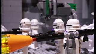 The 187th The Rescue of Jedi Coiv Ree Star Wars Clone Wars Lego Stop Motion [upl. by Frasier]