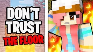 Dont trust the floor in Minecraft [upl. by Akimot]