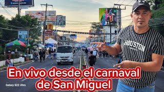 En vivo desde el carnaval de San Miguel [upl. by Seuqram]