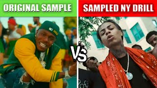 ORIGINAL SAMPLE VS SAMPLED NY DRILL SONGS PART 2 [upl. by Loredana]