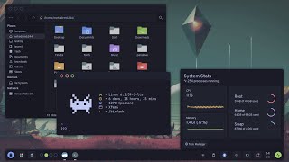 Serenade  Xfce rice with ANIMATIONS 🚀 [upl. by Retsim430]