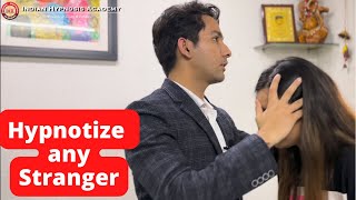 How to Hypnotize any Stranger  Fast Hypnosis Technique by Tarun Malik Clinical Psychologist [upl. by Ennaul]