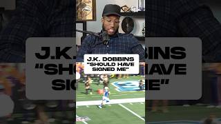 JK Dobbins says Ravens should have just signed him nfl ravens [upl. by Edison]