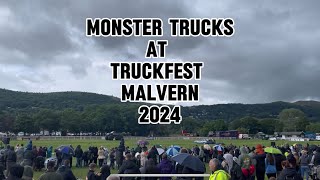 MONSTER TRUCK Show Malvern TRUCKFEST 2024 [upl. by Ybeloc]