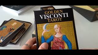 Reseña de mi colección de mazos de Visconti Sforza Tarots [upl. by Apgar765]