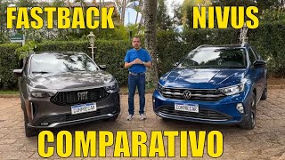 Comparativo Fiat Fastback Impetus x Volkswagen Nivus Highline [upl. by Alec]