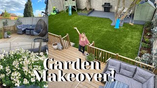 EXTREME GARDEN CLEAN amp MAKEOVER amp GARDEN TOUR  KATE MURNANE [upl. by Ahsirkal]