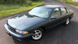 1995 Chevrolet Impala SS w18k miles By Specialty Motor Cars Caprice Super Sport Low Mileage 1 Owner [upl. by Orferd303]