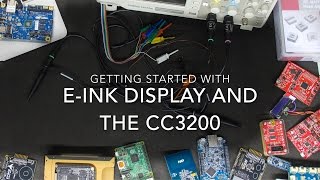 Epaper Display and CC3200 Surprisingly Simple [upl. by Ainafetse56]