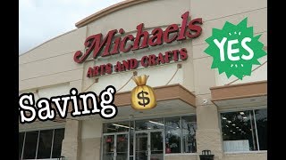 EXTREME COUPONING AT MICHAELS [upl. by Rosetta397]