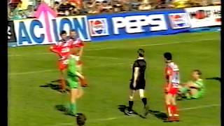 Vorwärts Steyr  Rapid Wien 03  Saison 199091 [upl. by Mendy]