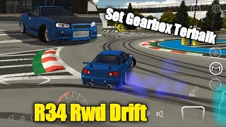 Cara Membuat Mobil Drift Rwd R34  Carparkingmultiplayer [upl. by Nived729]