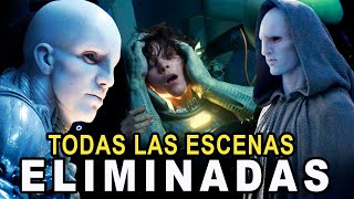 Las 33 Escenas Eliminadas de la Película Prometheus – Explicación 2023 [upl. by Enixam540]