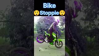 rolling Stoppie 💥 stoppie stunt trending stuntbike automobile shorts youtubeshorts [upl. by Nosreg]