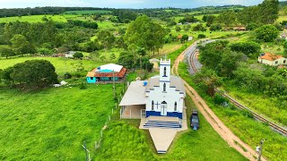 COMUNIDADE PANELEIROS  FORMIGA  MG  VISTA POR DRONE DJI MAVIC 3 [upl. by Aihsema545]