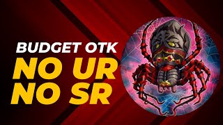 Budget OTK For XYZ Cup  No URSR Deck Build YuGiOh Master Duel [upl. by Eeladnerb524]