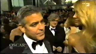 George Clooney  red carpet Oscar 2012 [upl. by Lime]