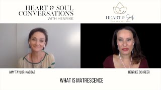 What is Matrescence Interview with Amy TaylorKabbaz [upl. by Zurn]