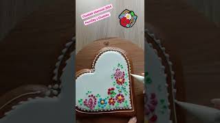 miluji diy perniky gingerbread cake pernickyzchodska chodsko prvnipernikovapisanka love [upl. by Daiz]