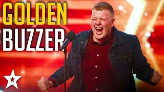 Nervous Welsh Opera Singer Gets GOLDEN BUZZER  Britains Got Talent  Got Talent Global [upl. by Shell364]