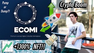 ECOMI COIN Is ECOMI Going To The MOON or CRASHING OMI COIN ANALYSIS [upl. by Sajet]