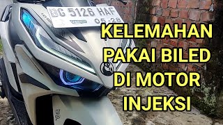 KELEMAHAN PAKAI LAMPU BILED DI MOTOR INJEKSI KHUSUSNYA VARIO 125 NEW GEN 2 [upl. by Palestine]