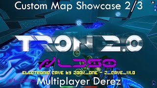 TRON 20  Multiplayer Derez Deathmatch FanMade Maps  Custom Map Showcase 23 1080p HD [upl. by Defant]