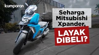 Review BMW C400X Bongkar Fitur Spesifikasi dan Test Ride Skutik Rp 250 Juta  kumparanOTO [upl. by Adnerak769]