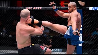 Ciryl Gane vs Junior Dos Santos Full Fight Highlights UFC 256 [upl. by Notled641]