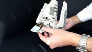 Lego 7166 Imperial Shuttle playability [upl. by Seward855]