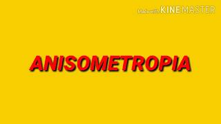 Anisometropia  Isometropia  optometry sharp vision [upl. by Bergin]