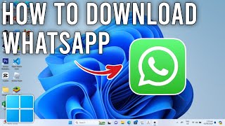 How to Install Whatsapp on PC or Laptop  Tutorial [upl. by Radu]