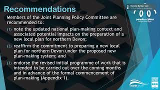 Joint Planning Policy Committee  20th September 2024 [upl. by Shayne]