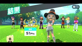 Nintendo switch sports golf practice 1028 nintendo sports golf 任天堂 [upl. by Nalyorf]