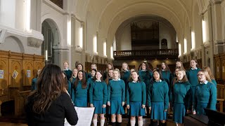 Hallelujah Get Happy Mount Anville Choir prepares for Feis Ceoil 2022 [upl. by Yllim]