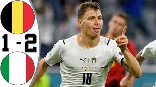 Italy vs Belgium 21 Full Match Highlights and Goals 2021 [upl. by Aihsyla]