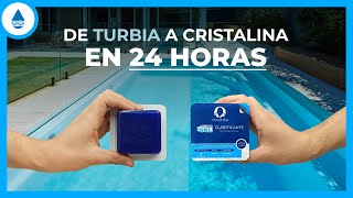 💧Tratamiento Agua Turbia sin Aspirado  ✅ Solución 2024  🟦 Gel Clarificante [upl. by Salinas]