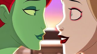 Harley Quinn Kissed Poison Ivy  Ending Scene  Harley Quinn 2x13 [upl. by Marga]