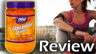 Now Sports LGlutamine Powder Supplement Review [upl. by Larsen]