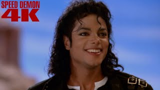 SPEED DEMON  Michael Jackson  4K [upl. by Atnamas58]