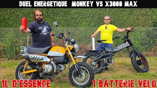 Qui ira le plus loin X3000 Max ou Moto avec un seul litre dessence [upl. by Ulrich978]