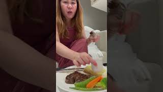 Dinner beefsteak yummiliciousyum shortsvideo [upl. by Leah]