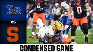 Pitt vs Syracuse Condensed Game  2023 ACC Football [upl. by Sandeep]