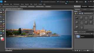 Vignette erstellen in 10 Sekunden Photoshop Elements amp PS CS6 [upl. by Ringler]