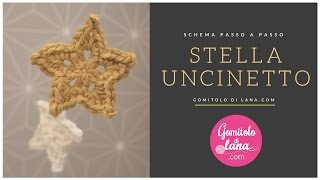 COME FARE LA STELLA ALLUNCINETTO  Tutorial per Principianti facile e lento [upl. by Chenee701]